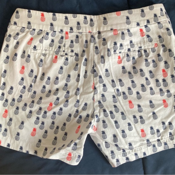 J. Crew Pineapple Shorts Size 4 - Picture 3 of 3